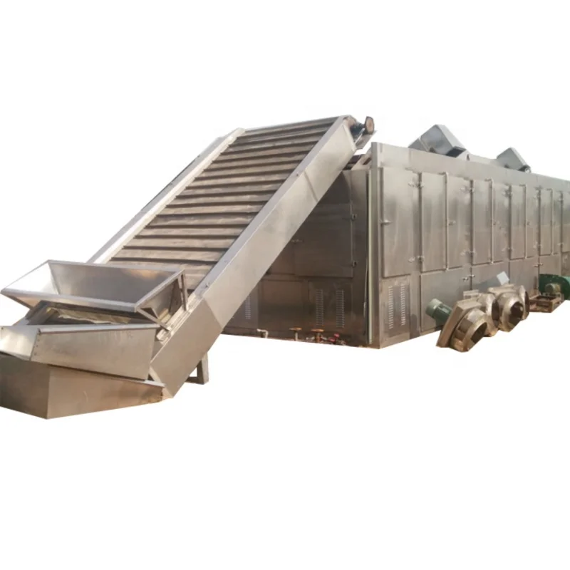 High Capacity Coal Briquettes Drying Oven Continuous Charcoal Briquette Mesh Belt Dryer