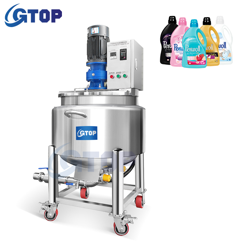 Good reputation over the world liquid soap making machine liquid detergent mixer liquid chemical mixer cosmetics agitator