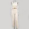 Ivory waistcoat and trousers