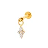 Colgante de diamantes de oro