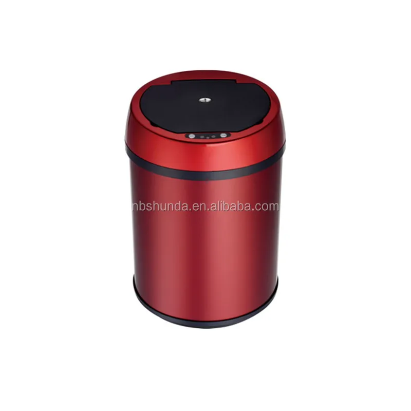 12L Sensor Automatic Dustbin Sensor Garbage Can Waste Bins Smart Trash Bin