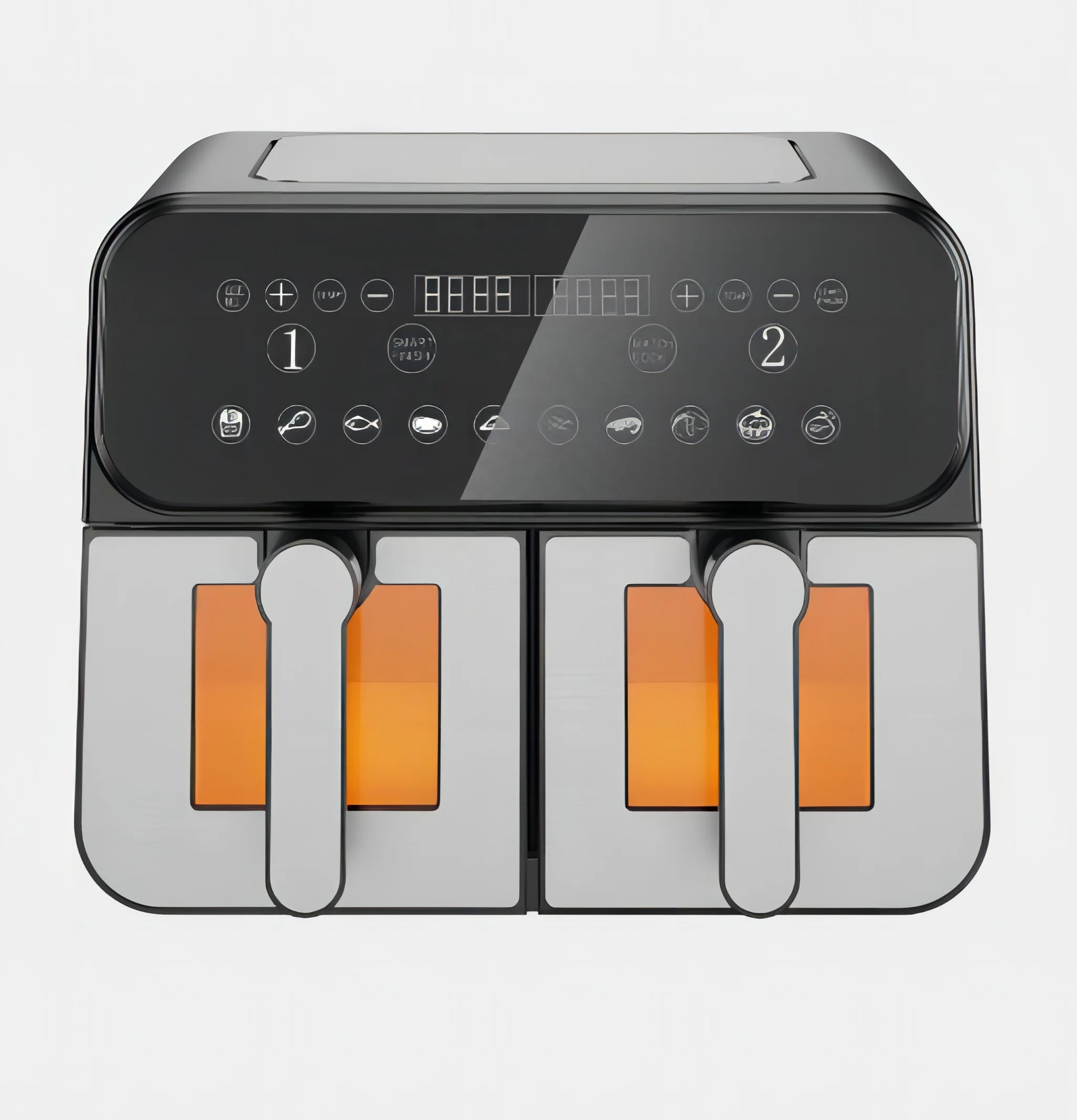 9qt 8-in-1 Functions Crisps,Broils,Bakes,Roasts,Dehydrates,Reheats At Same ...