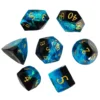 Black blue with gold font(candy wrapper)