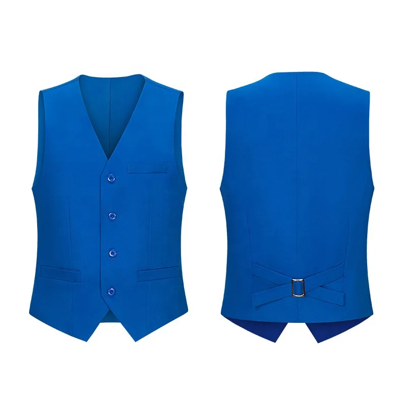 Work Clothes Vest Custom Embroidered Logo Hotel Catering Staff Cashier Vest Supermarket Convenience Store Work Clothes Vest