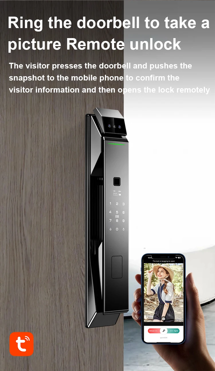 Smartier Fully Automatic Electronic Fingerprint Biometric Lock 3d Face ...