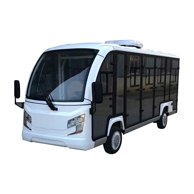 Treasure Weliftrich Battery Powered 14 Seater Mini Sightseeing Bus Vehicle Private Place Scenic Area Electric Off-highway Vehicle