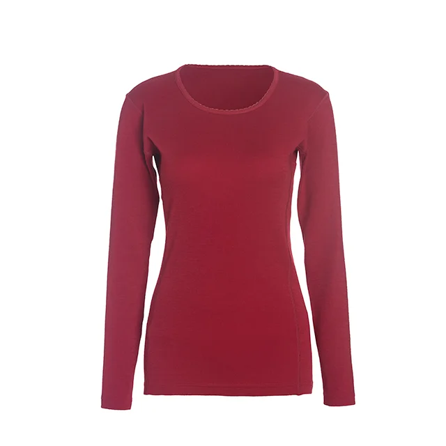 100% Merino Wool Heated Long Underwear for Women's Long Johns