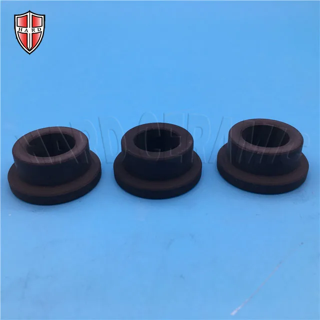 High Wear-resisting Silicon Carbide Ceramic Insulation Washer SiC Ceramic Sleeve
