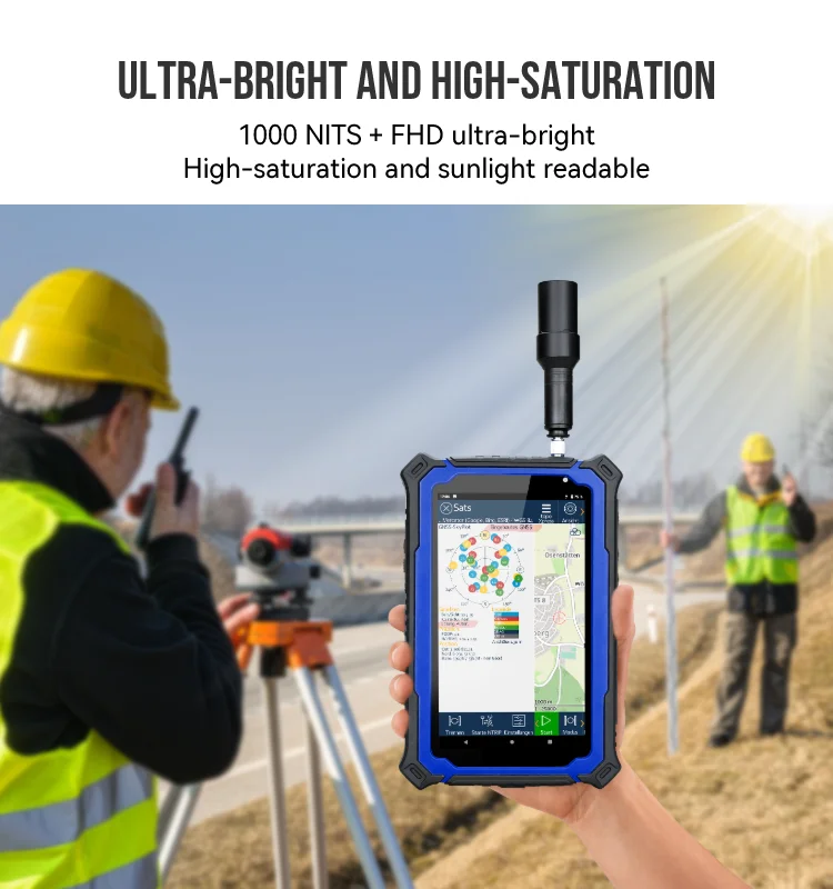 Hugerock G71m High Performance Gnss Survey Instruments Gps Drone Rtk