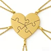 Collana con cuore in oro-5