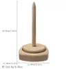 Square wooden hinge brown box packaging