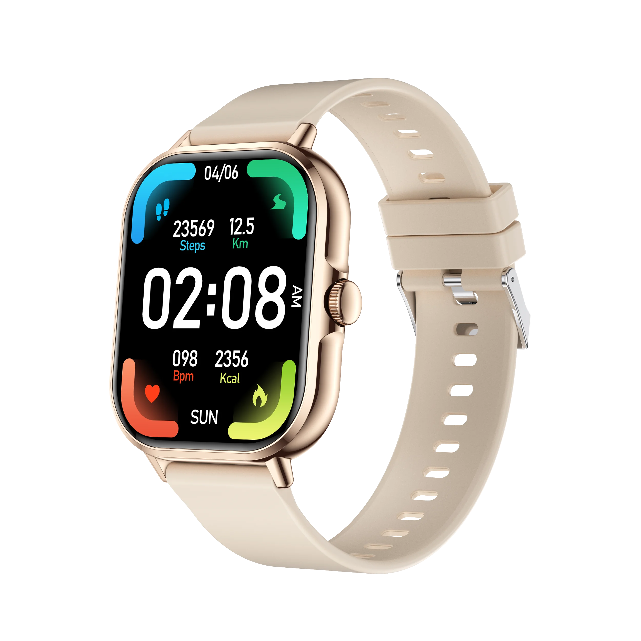 Z15 2.01 Inch IPS Smart Watch with Dafit App BT Call Voice Assistant Compass IP67 Waterproof-2025 Y13 JC20 T2 Pro Smartwatch