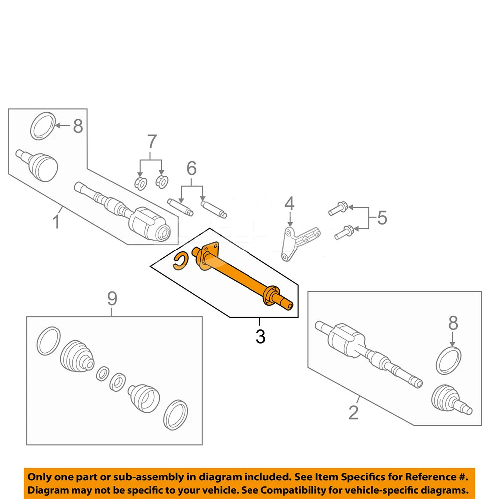 CT4Z3A329A CT433K183AA Auto Transmission Shaft — 2