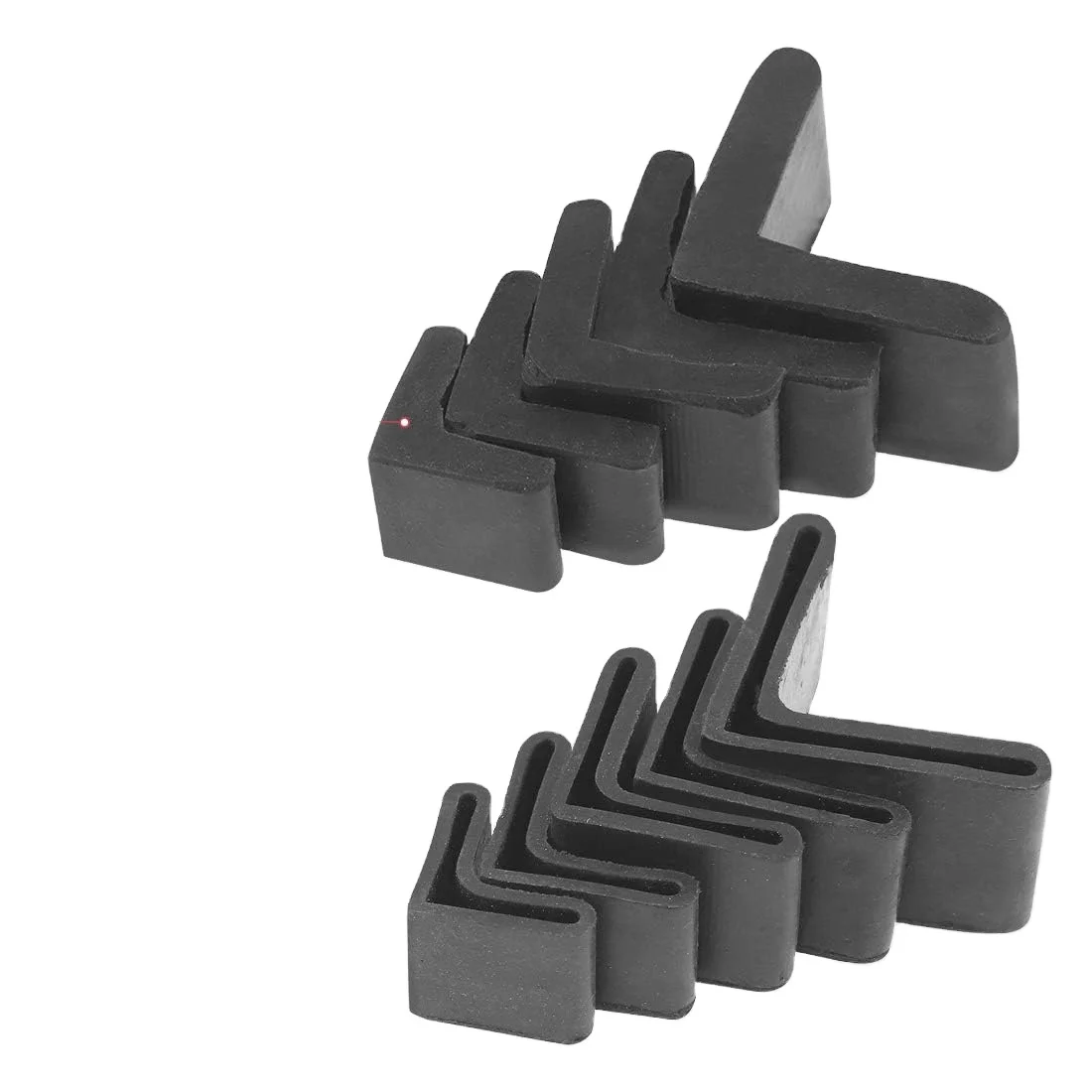 Anti Slip Triangle Foot Caps for Metal Leg/bed Frame