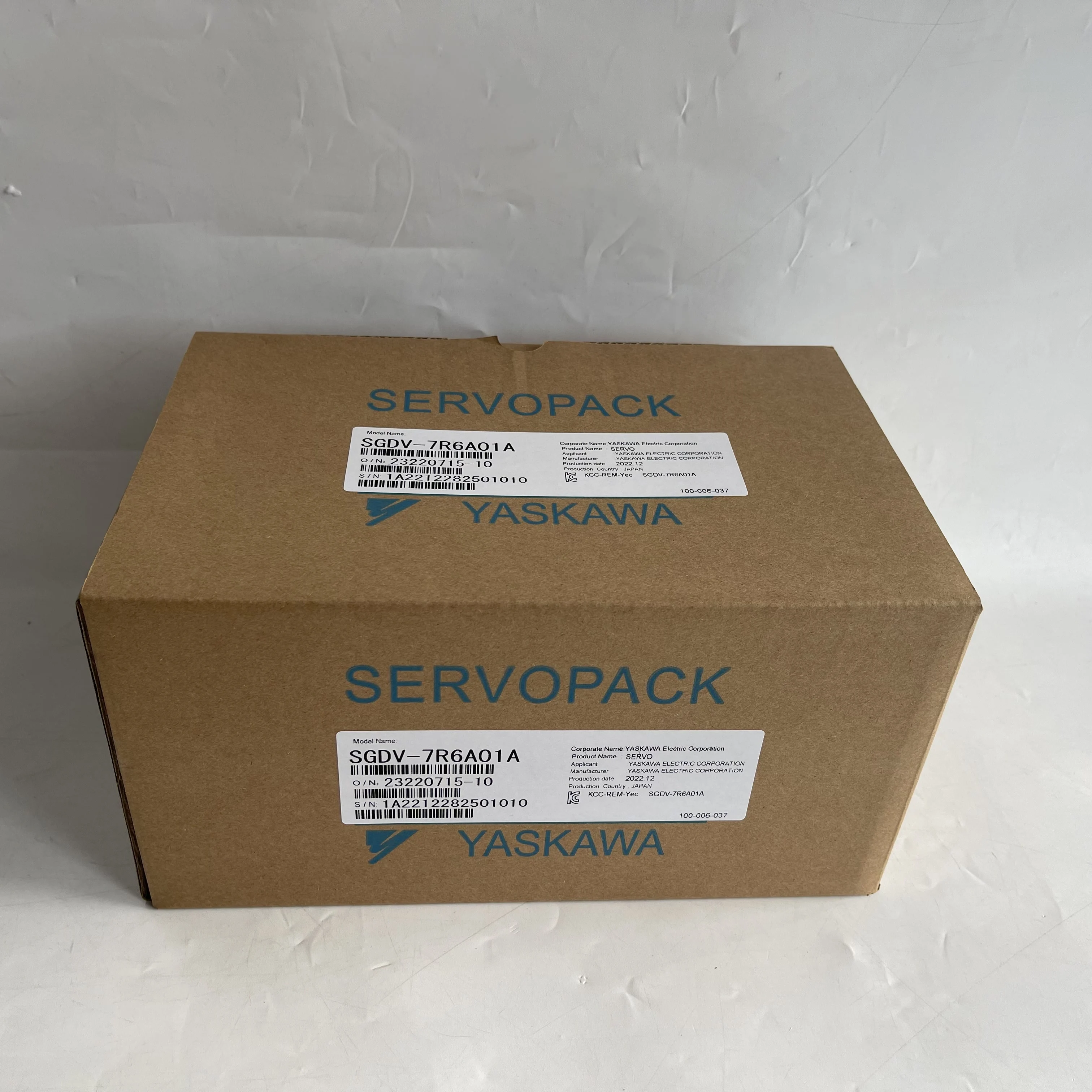 Yaskawa Servopack SGDV-7R6A01A Yaskawa Servopack SGDV-7R6A01A
