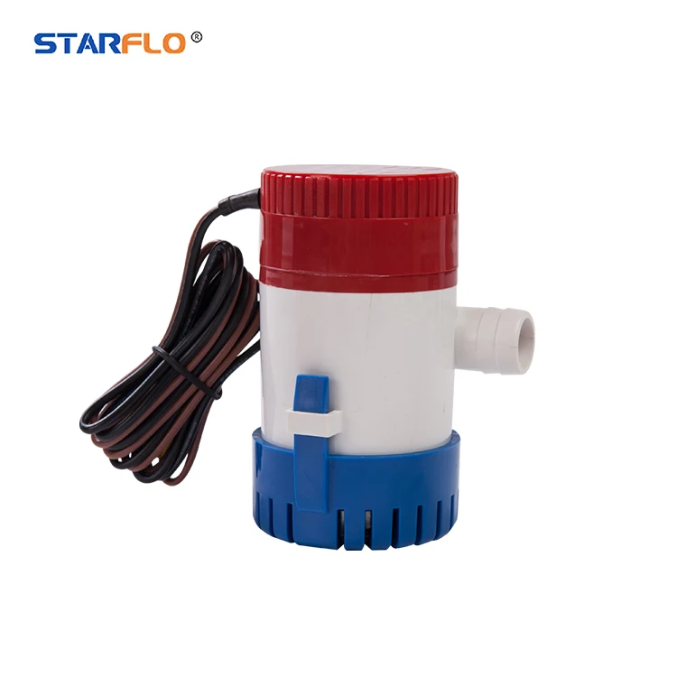STARFLO Marine Boat Yacht Bilge Pump 12v Water Flow 12/24V 4m Water Pumps Rule Bilge Pump 1100gph