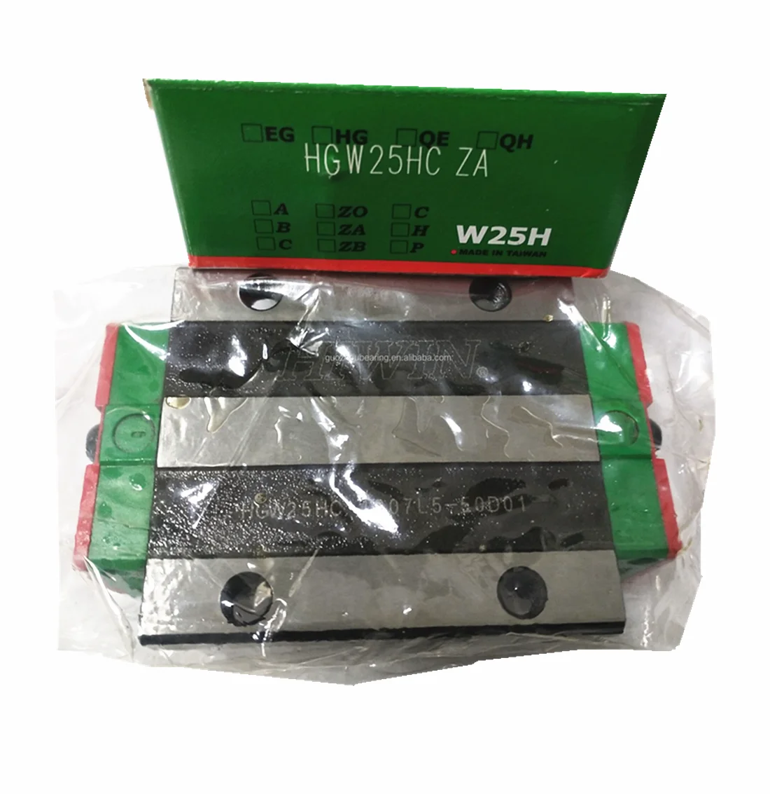 Taiwan Original HIWIN Linear Guide Block Bearing HGW25HC