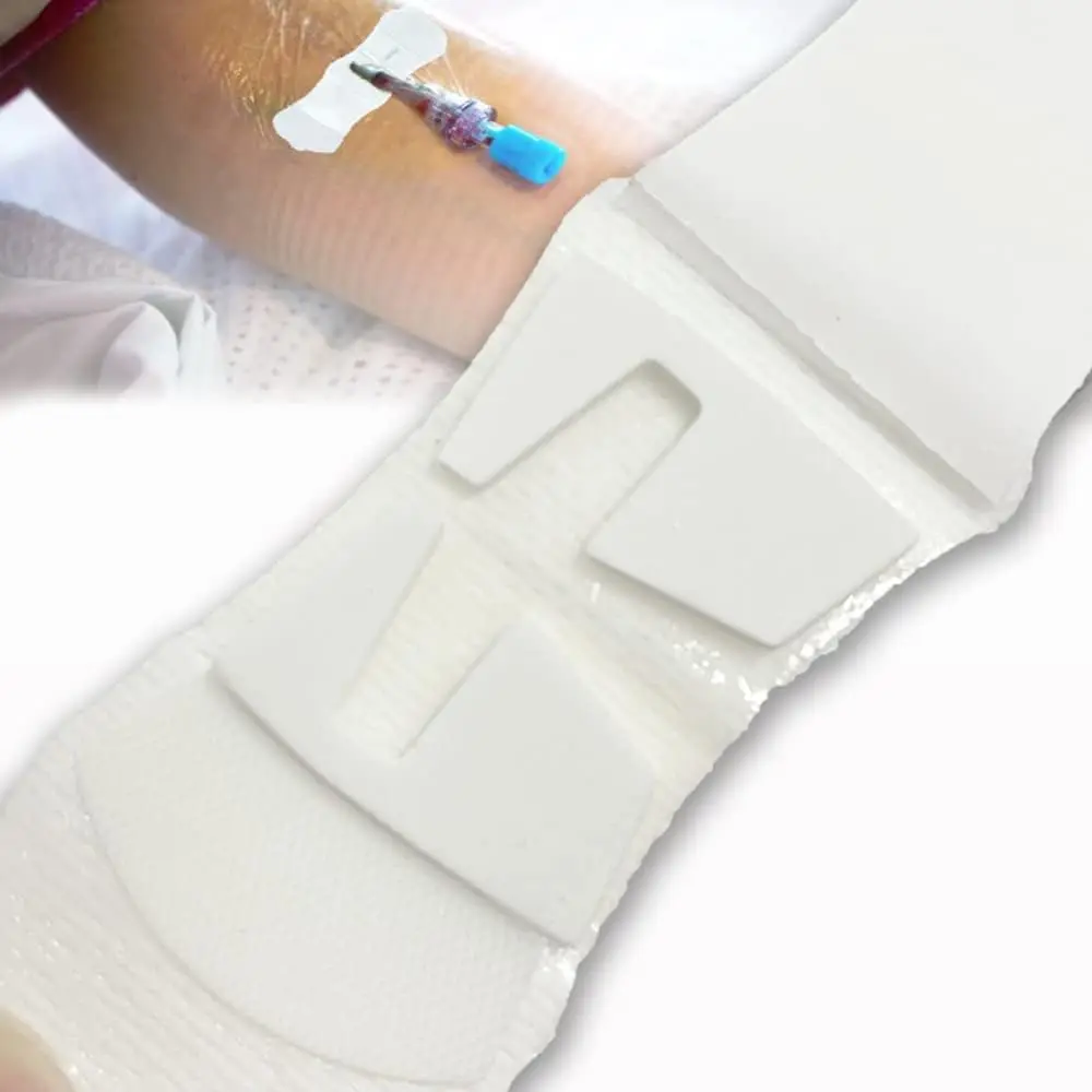 Sterile Adhesive Dressing for Fixing PICC Catheter EOS Disinfecting Type