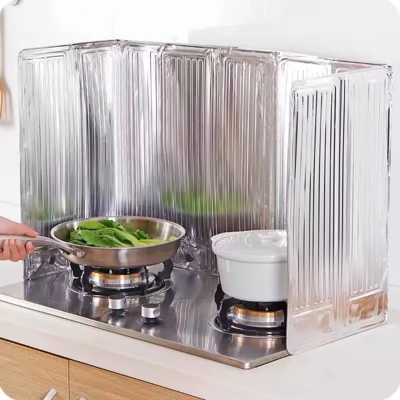 Горячая Распродажа Одноразовые индивидуальные кухонные газовые плиты алюминиевая фольга масляная перегородка