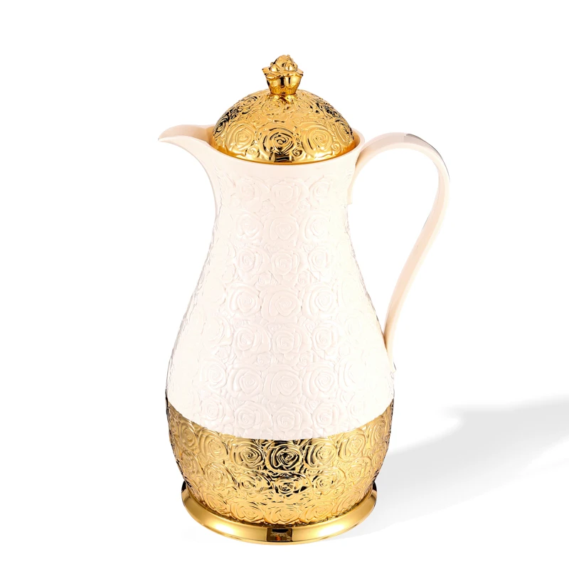 2023 New In Stock Luxury Style Arabic Dallah Teapot 1000ml Thermos ...