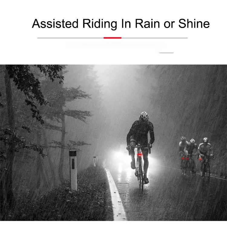 Hot Selling Rechargeable Waterproof Led Bicycle Light Set for Outdoor Bike Activities Warning Tail Light