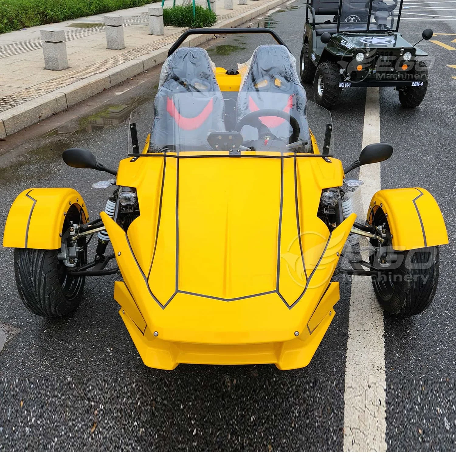 350cc China Reverse Tricycle Convertible Supercar ZTR Trike