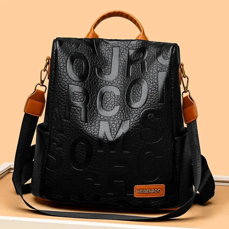 great travel tote bags BEIS The in Brown long adjustable handles adapt color description:Blue AI ACCESSORY INNOVATIONS Hello Color:Orange Floral