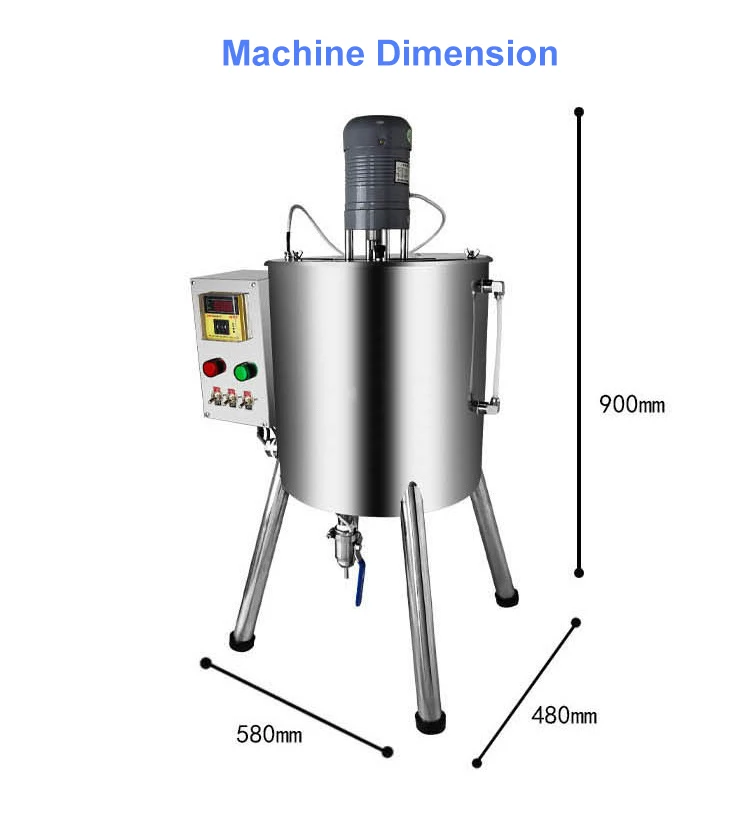VEVOR 15L/30L Heating Mixing Filling Machine – Electric Filler For Lipstick, Candle, Lotion – 110V With CE