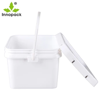 food grade 2 gallon square plastic