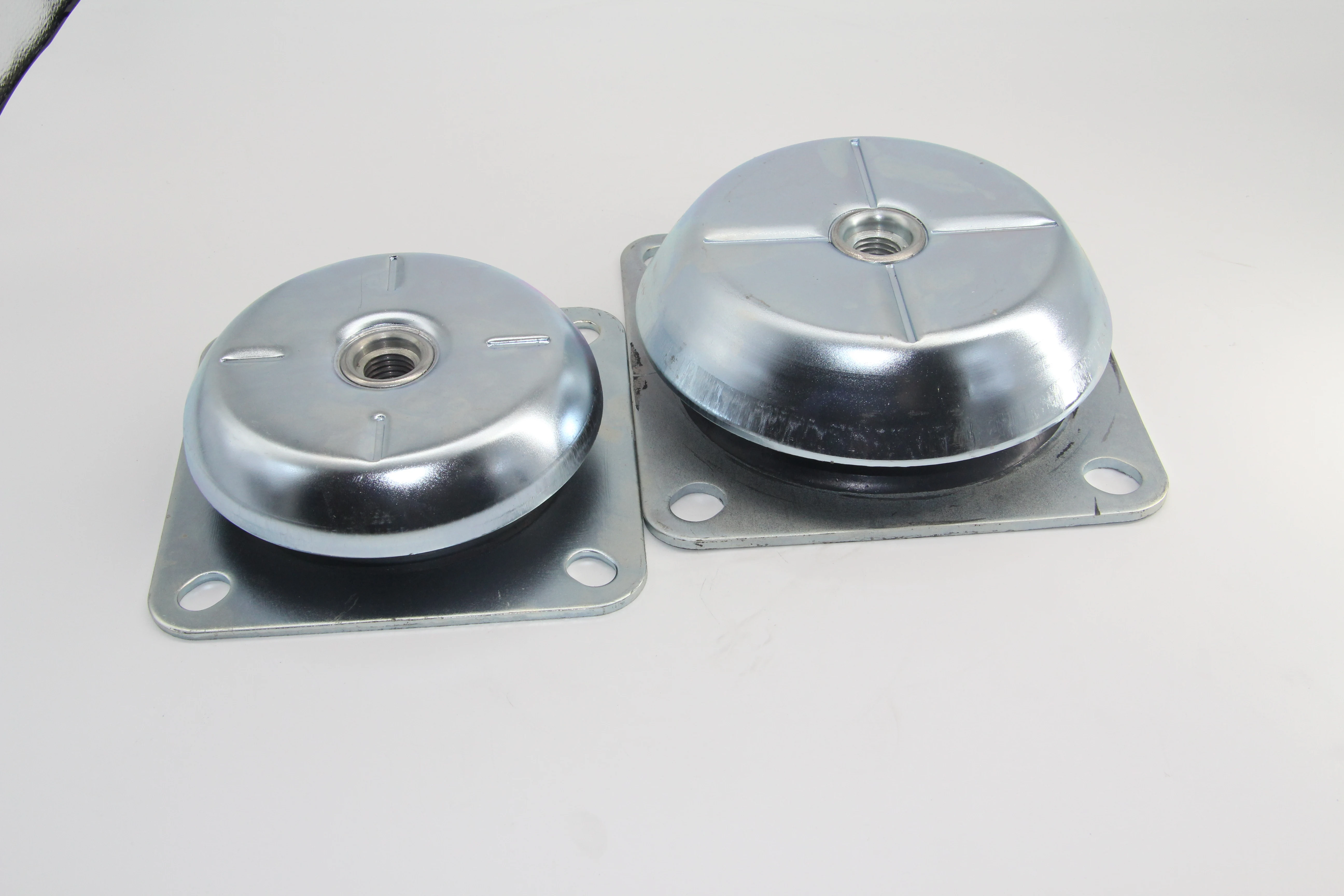 Generator Vibration Isolator Mounts Damper Shock Absorber Drawing Dimensions Rubber Mounts Pads air Compressor Rubber Mounts