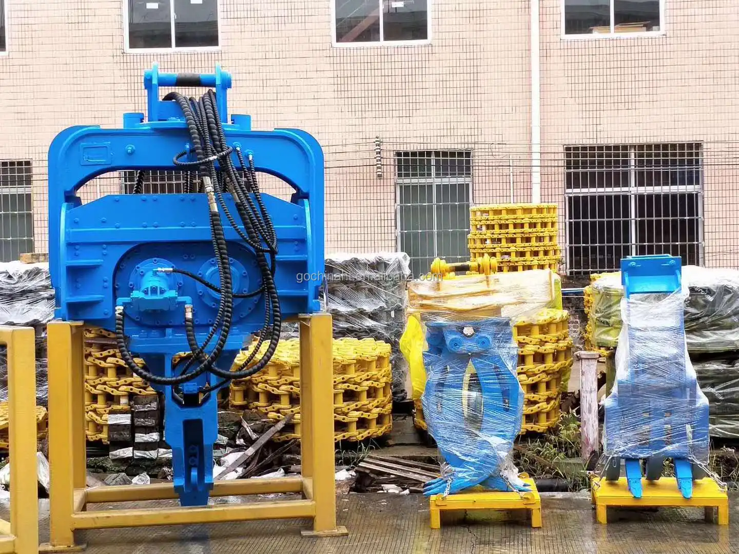2800rmp Excavator Vibro Hydraulic Pile Hammer