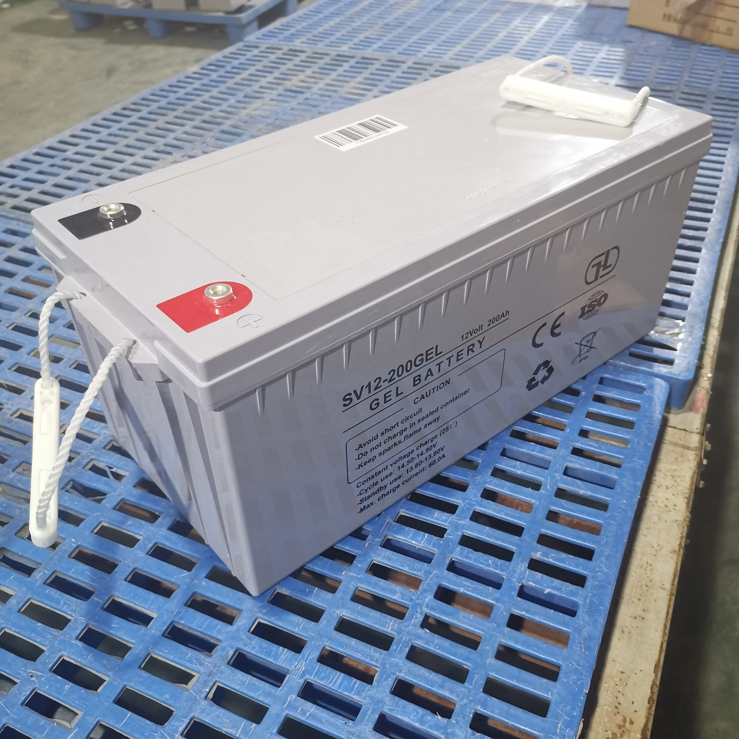Solar Deep Cycle Gel Lead Acid Batteries 12V 200Ah 250Ah 300Ah for 3000 Life Circle