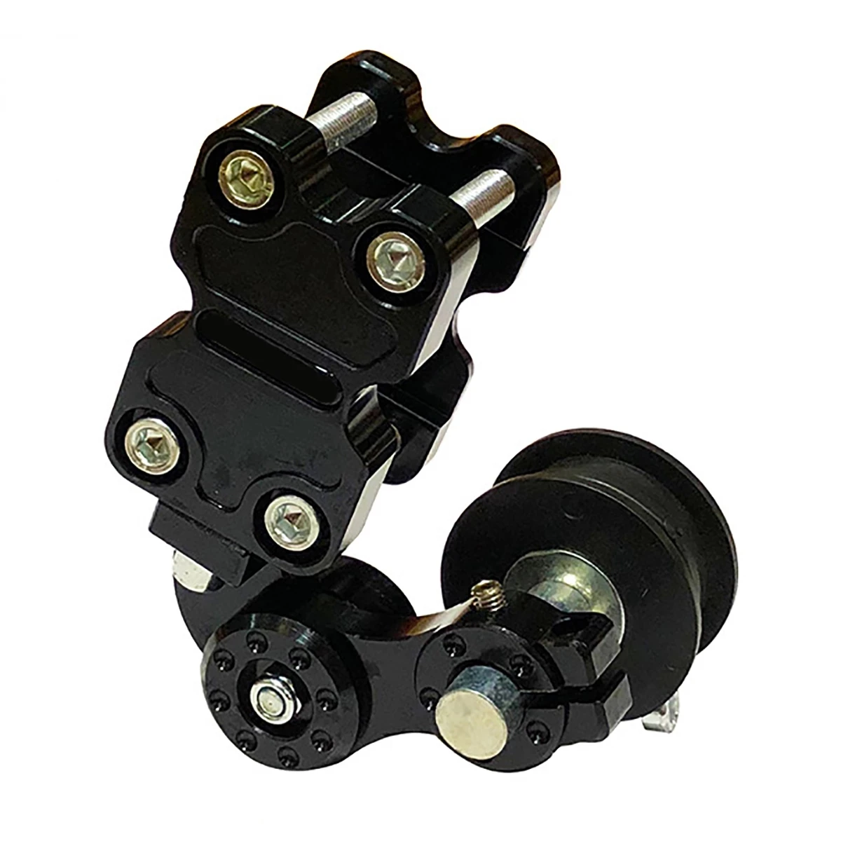 Motorcycle Chain Tensioner Aluminum Chain Universal Motorcycle Chain Adjuster Automatic Elastic Adjustment Chain Guide Gear I.1003070077