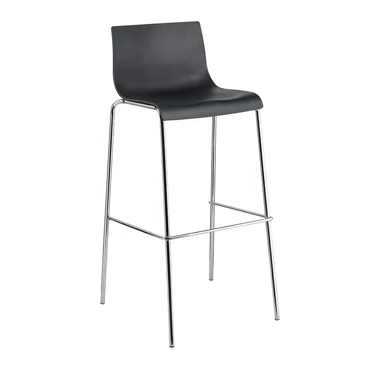 LK-3308 Promotion Stackable Metal Frame High bar Chair for Table