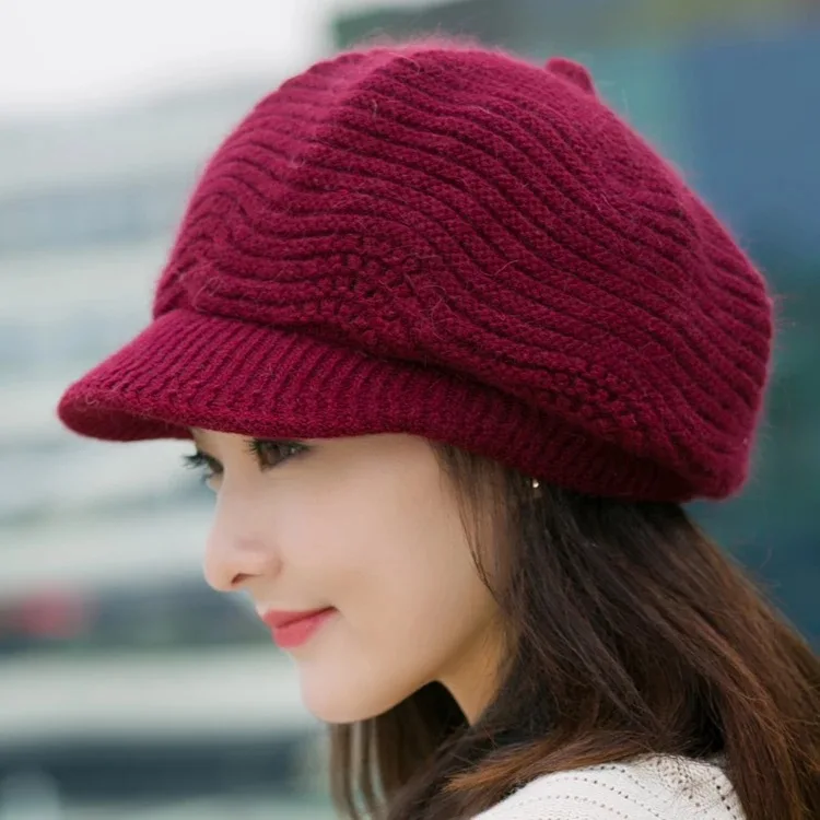 Wholesale Hot sale Korean style girls cap women fashion hats women girl  sexy cap lady winter hat From m.