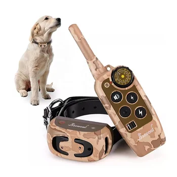 2000FT electric shock anti-bark training device pet dog training collar with remote for 1-2 Large /middle/small dogs