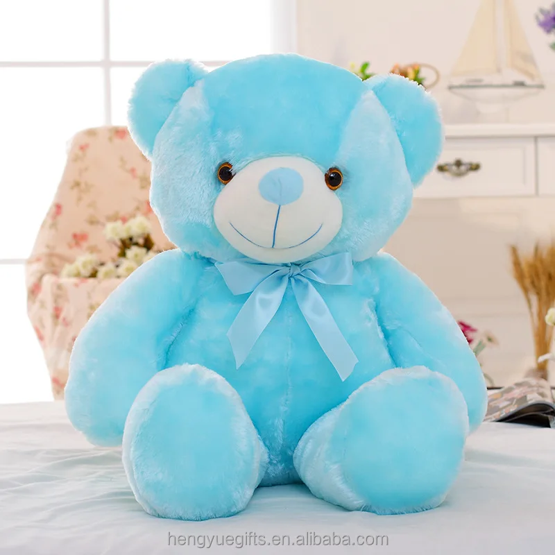 Valentine's Day Creative 34CM Glowing Pillow Led Light Colorful Luminous Stars Plush Toys For Kids Children