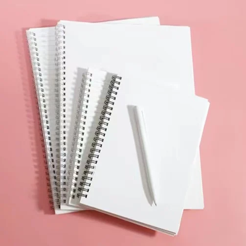 Термосублимация Новинка A4 горизонтальная книжка чистый утолщенный блокнот с катушкой простой