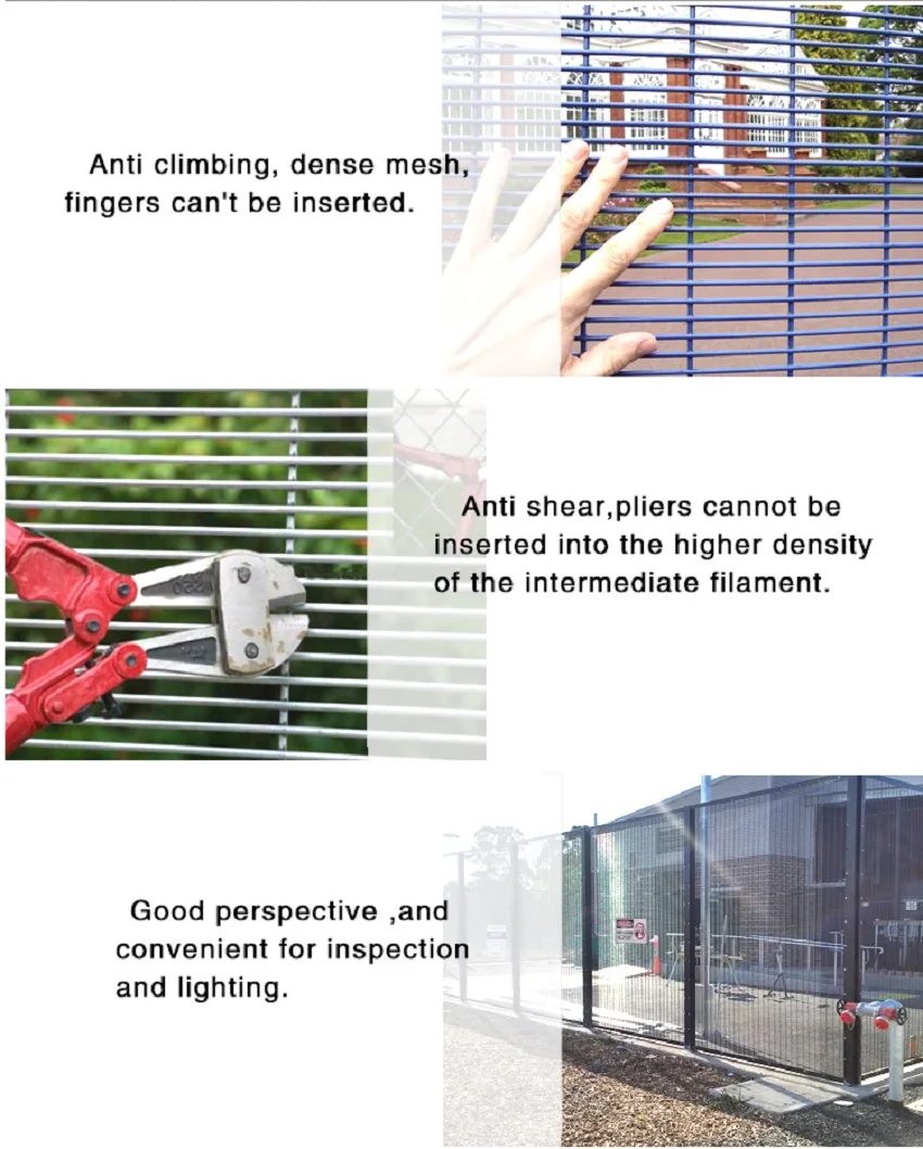 Online Wholesale Easily Assembled Heat Treated Anti Climb Fence For Prison