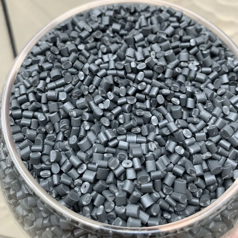 Modified injection flame retardant V0 grade plastic raw material pc / abs resin price