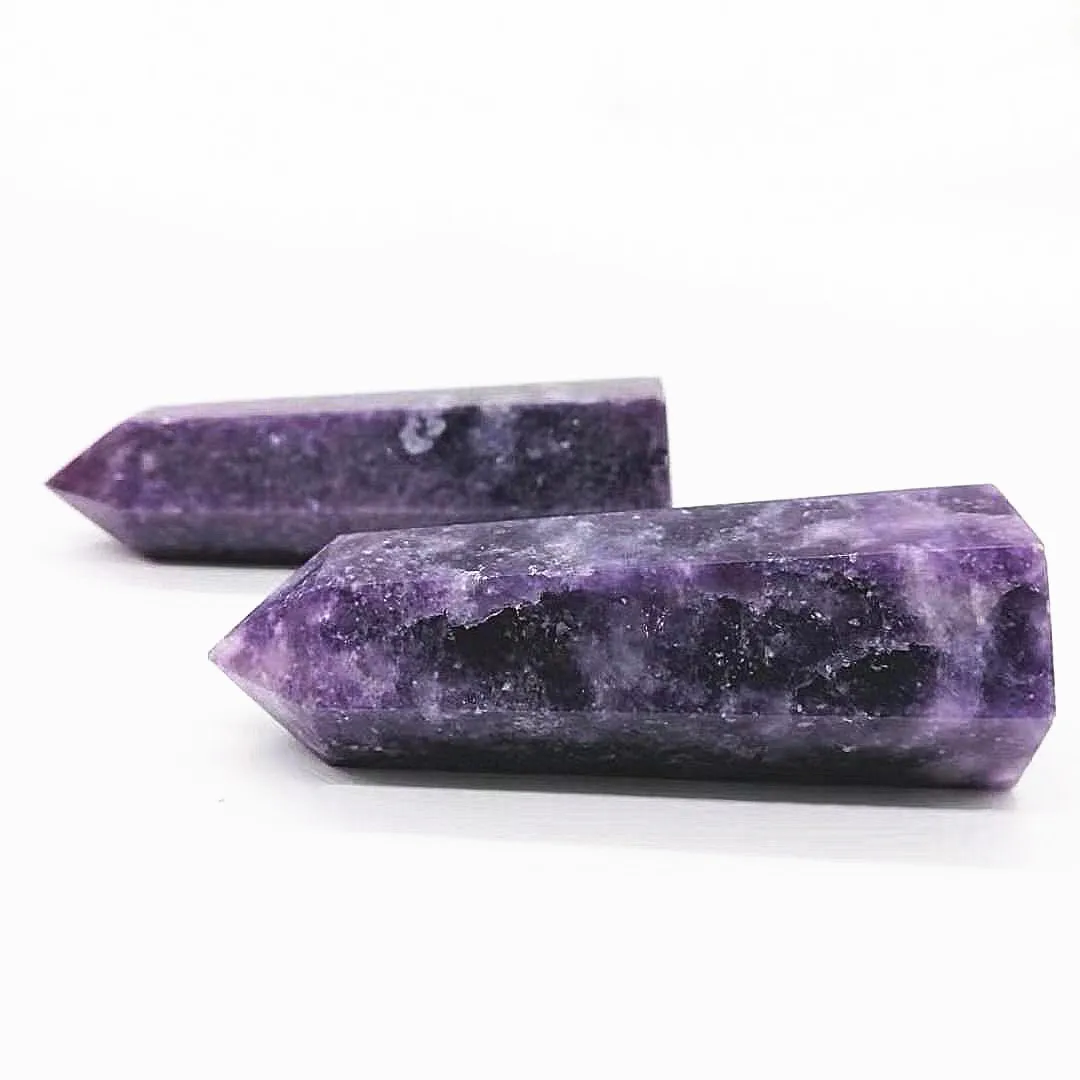 wholesale lepidolite tower for wedding souvenir guests natural h