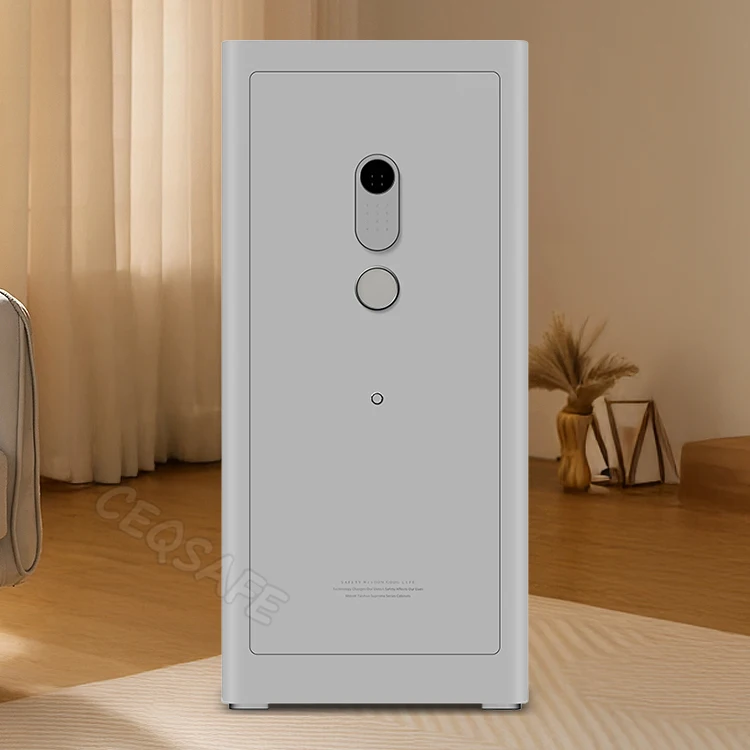 CEQSAFE Wi-Fi Anti-Theft Steel Fireproof Home Office Safe with Intelligent Alarm Fingerprint & Simple Password Key Lock