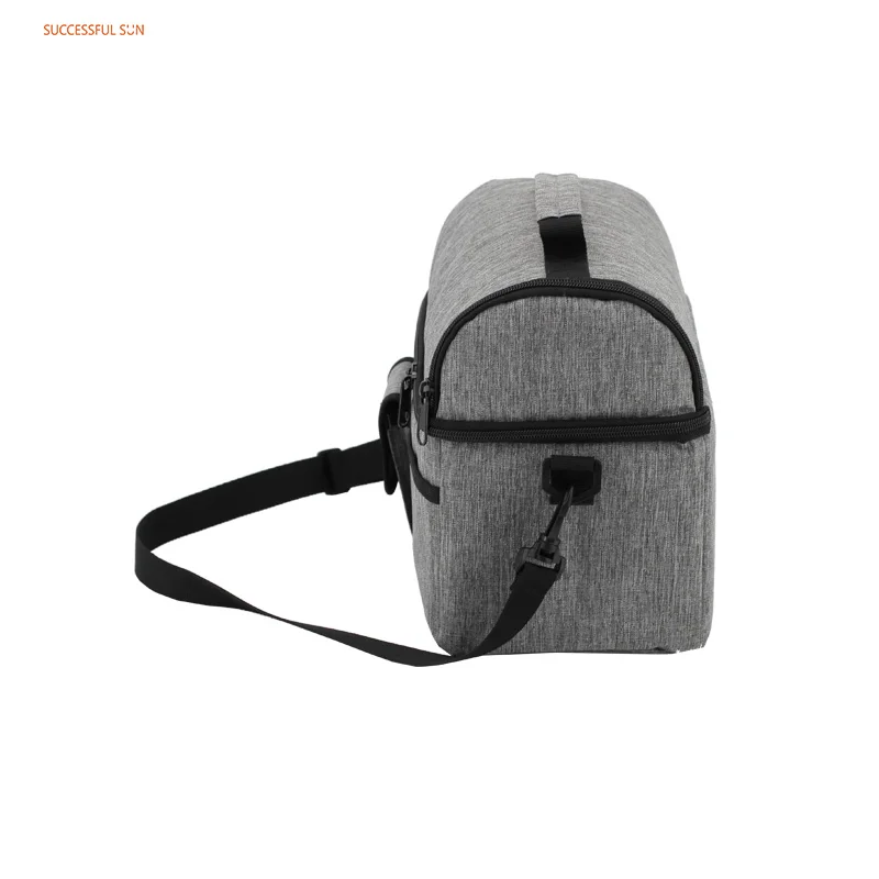 product 2025 new style cylinder bag large capacity messenger bag versatile bucket polyester cloth shoulder bag for women-3