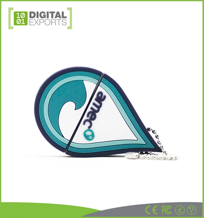 Custom Grizzly Bear Shape PVC USB Flash Drive 2GB 4GB Silicone Cartoon Memory Stick 16GB 64GB OEM PVC USB For iPhone - ANKUX.COM