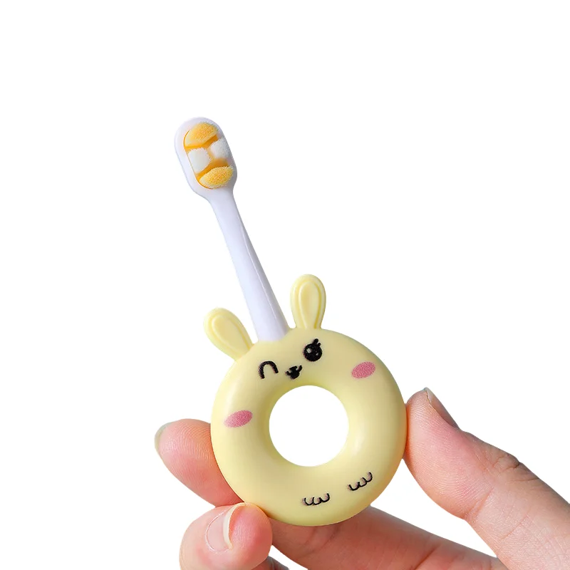 Moe Rabbit Soft Hair Baby Toothbrush Single Pack for 1-3 Years Ten ...
