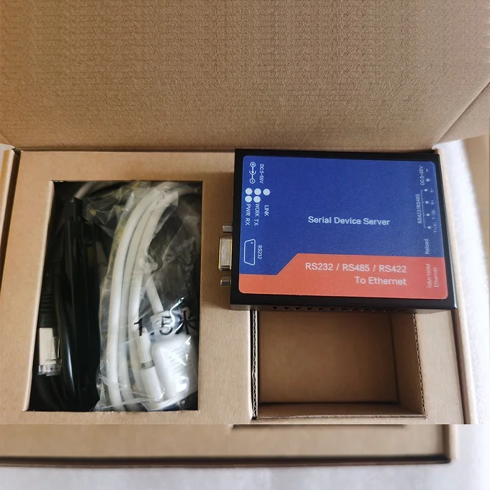 CE Certification Factory Price TCP Moxa Usb 4 Port Rs232 Hub Serial To Ethernet Converter
