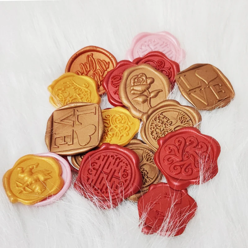 Selfadhesive Wax Seal Stickers With Customized Design Logo Buy