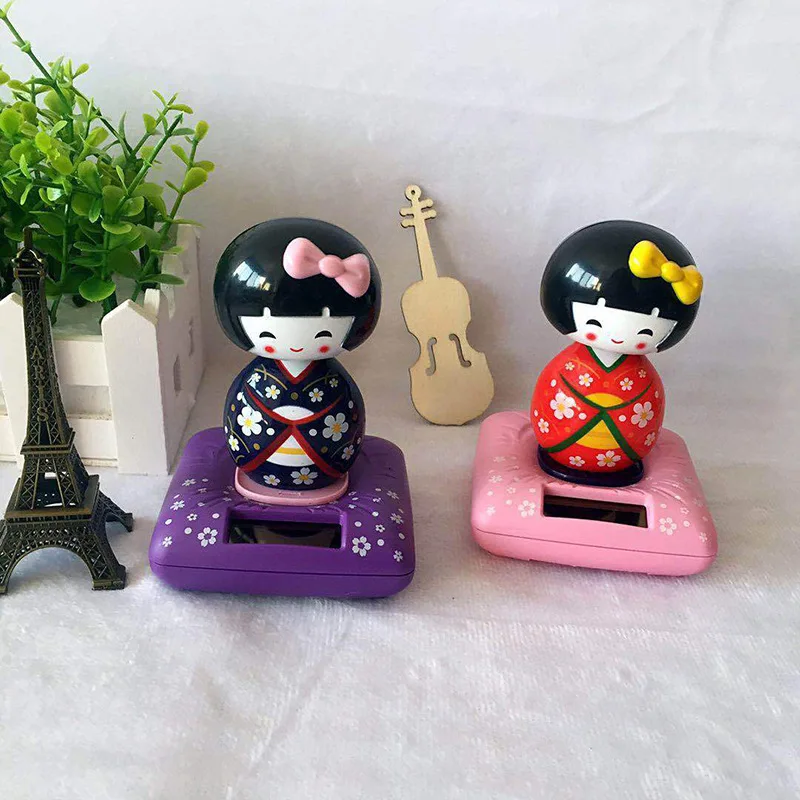 10 Design Anime Solar Bobblehead Action Figures Toys As Promotion Gift