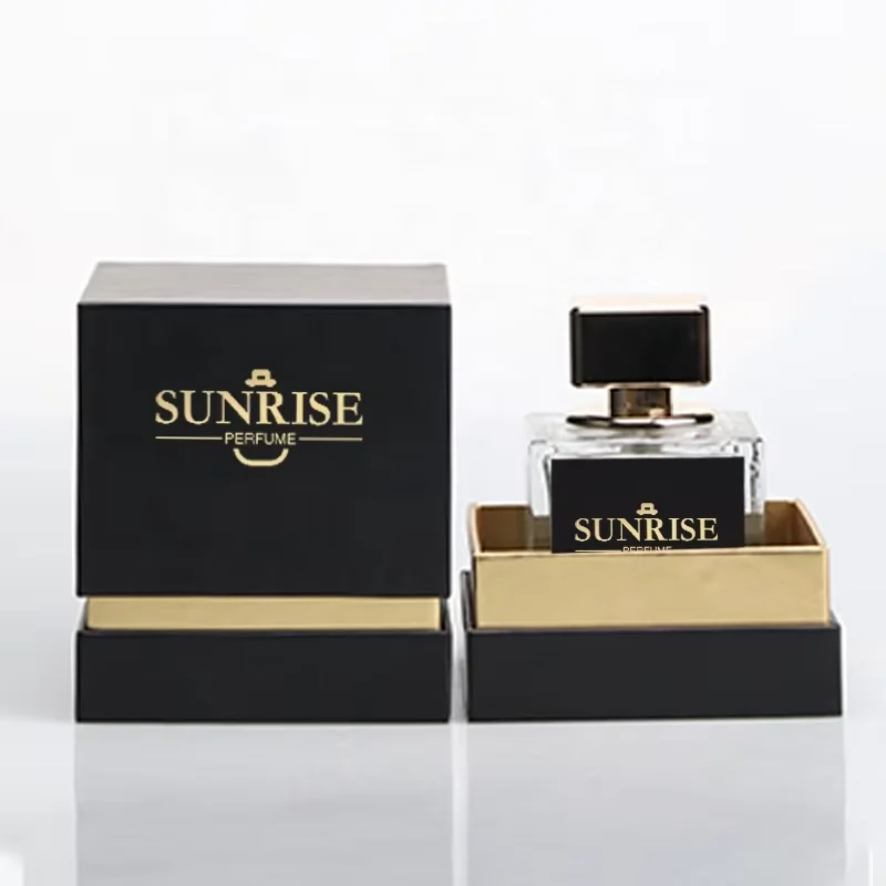 Custom square Rectangle Fine Mist Sprayer Portable Bottle Luxury Taobao Perfume Bottle 100ml