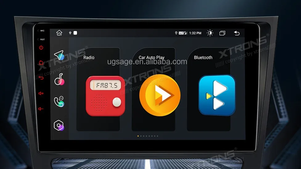 Xtrons 9 Inch Touch Screen Android Car Stereo Player Navigation Gps For